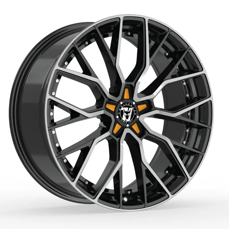 While Supplies Last Wolfrace 71 Munich GTR Alloy Wheel 19x8.5 ET40 5x108 Gloss Raven Black