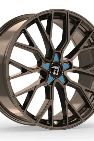 Big Sale Wolfrace 71 Munich GTR Alloy Wheel 20x8.5 ET40 5x118 Racing Bronze Blu