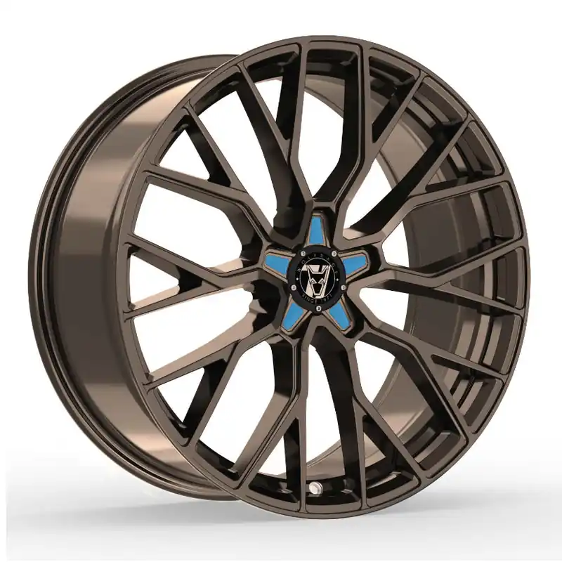 Big Sale Wolfrace 71 Munich GTR Alloy Wheel 20x8.5 ET40 5x118 Racing Bronze Blu