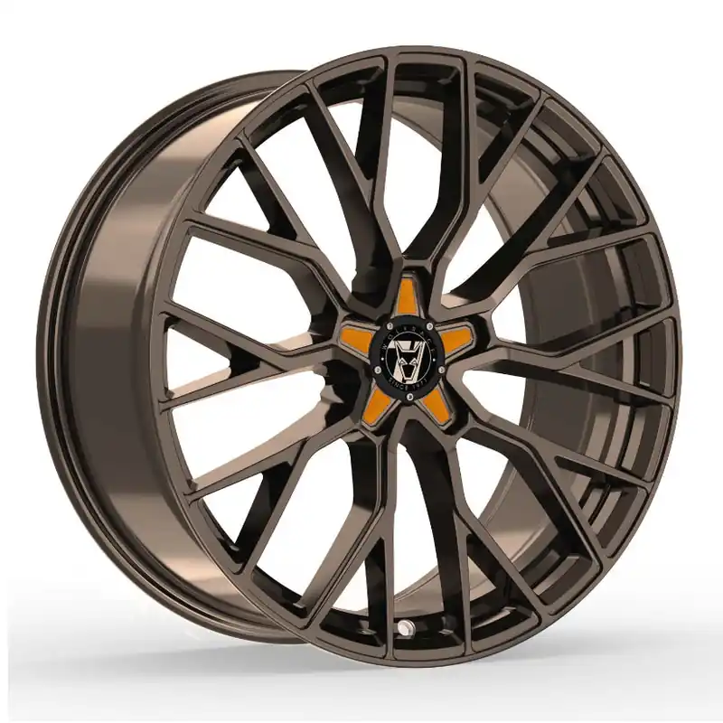Direct From Factory Wolfrace 71 Munich GTR Alloy Wheel 20x8.5 ET40 5x118 Racing Bronze Ora