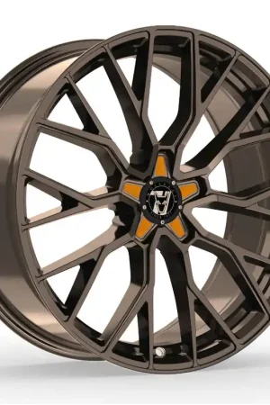 Wolfrace 71 Munich GTR Alloy Wheel 20x8.5 ET40 5x120 Racing Bronze Ora Today Only