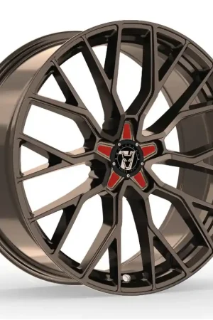 Wolfrace 71 Munich GTR Alloy Wheel 20x8.5 ET40 5x108 Racing Bronze Red Buy Online