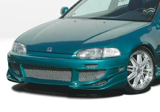 Save Now Honda Civic 2DR & Hatchback VIS Racing Avenger Front Bumper Cover - 890580