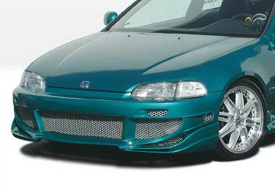 Civic 2DR & HB Wings West Avenger Front Bumper Cover - 890580 Get Yours