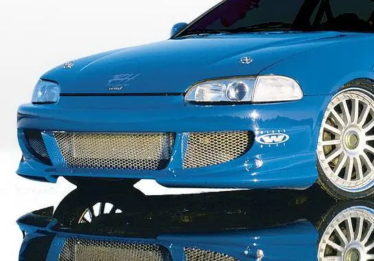 Honda Civic 2DR & HB Wings West Bigmouth Front Bumper Cover - 890333 Trending