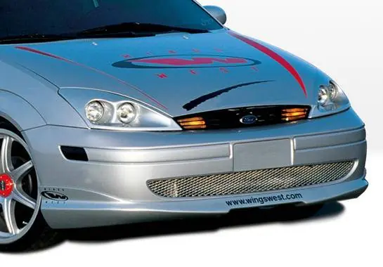 Ford Focus 4DR VIS Racing W-Type Front Lip - Polyurethane - 890482 Luxury
