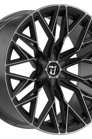 Wolfrace 71 Wolfsburg GT6 Alloy Wheel 18x7.5 ET40 6x120 Gloss Raven Bl Bargain