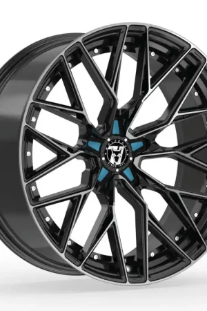 Affordable Wolfrace 71 Wolfsburg GTR Alloy Wheel 20x9.5 ET38 5x120 Gloss Raven Bl