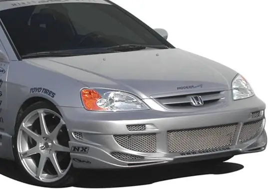 Free Shipping Honda Civic 2DR & 4DR VIS Racing Avenger Front Bumper Cover - 890568