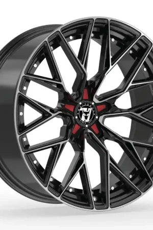 Wolfrace 71 Wolfsburg GTR Alloy Wheel 20x8.5 ET40 5x108 Gloss Raven Bl Trending