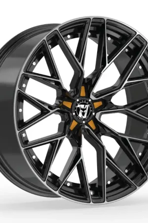 Wolfrace 71 Wolfsburg GTR Alloy Wheel 20x9.5 ET35 5x112 Gloss Raven Bl Trending