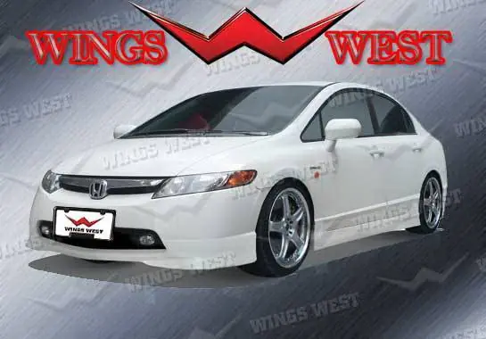 Honda Civic Wings West VIP Front Air Dam - 890911 Cheap