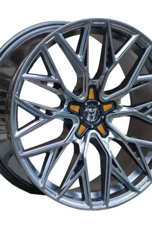 Worldwide Shipping Wolfrace 71 Wolfsburg GTR Alloy Wheel 19x8.5 ET40 5x108 Racing Carbon