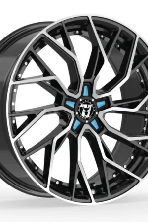 Limited Time Wolfrace 71 Voodoo Alloy Wheel 20x8.5 ET38 5x114 Gloss Raven Black Pol