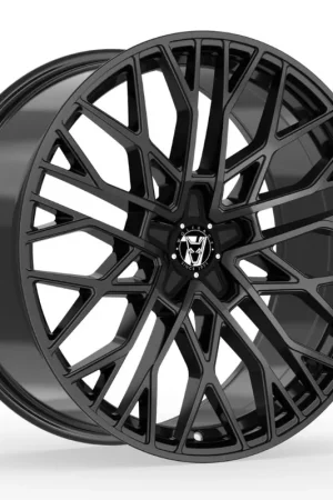 Wolfrace 71 Venom Alloy Wheel 18x8.5 ET40 5x114 Gloss Raven Black 110m Final Sale