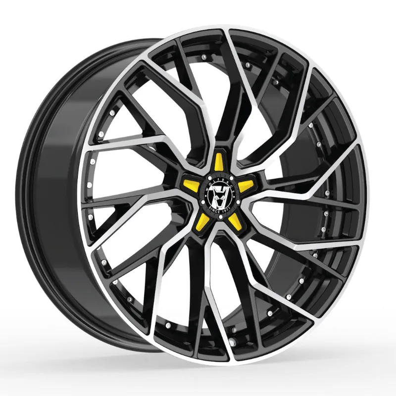 Top Rated Wolfrace 71 Voodoo Alloy Wheel 20x8.5 ET38 5x115 Gloss Raven Black Pol
