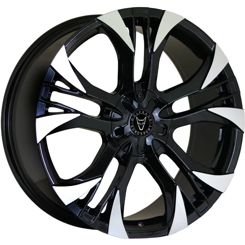 Best Choice Wolfrace Eurosport Assassin GT2 Alloy Wheel 19x8.5 ET38 5x108 Gloss Bl