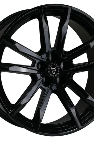 Price Cut Wolfrace Eurosport Dortmund Alloy Wheel 18x8 ET38 5x118 Gloss Black 72