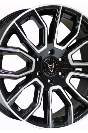 Fast Shipping Wolfrace Eurosport Evoke X Alloy Wheel 18x8.5 ET45 6x130 Gloss Black P