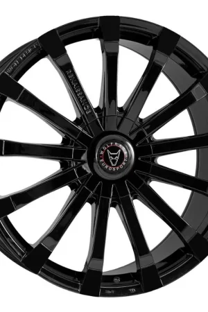 Buy Online Wolfrace Eurosport Renaissance Alloy Wheel 18x8.5 ET40 4x108 Gloss Bla