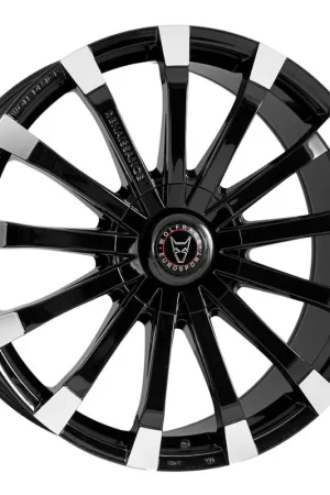 Wolfrace Eurosport Renaissance Alloy Wheel 18x8.5 ET45 6x120 Gloss Bla Top Rated