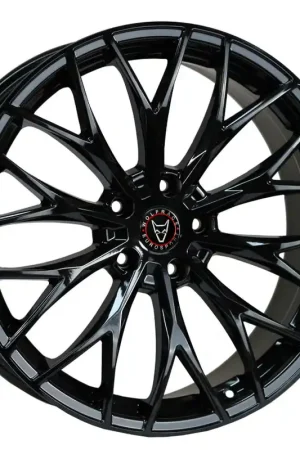 Wolfrace Eurosport Wolfsburg Alloy Wheel 18x8.5 ET38 5x114 Gloss Black Free Shipping