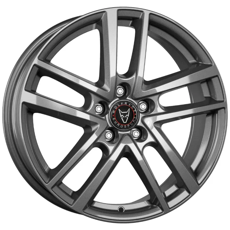 Factory Price Wolfrace Eurosport TUV Astorga Alloy Wheel 17x7 ET34 5x112 Graphite 66