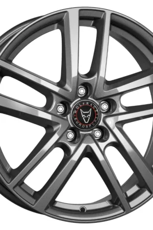 High Quality Wolfrace Eurosport TUV Astorga Alloy Wheel 17x7 ET45 5x112 Graphite 57