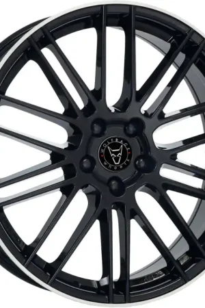 Direct From Manufacturer Wolfrace Eurosport TUV Kibo Alloy Wheel 18x8 ET45 5x108 Diamond Black