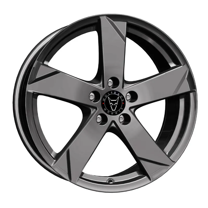Big Sale Wolfrace Eurosport TUV Kodiak Alloy Wheel 14x5.5 ET39 4x100 Graphite 5