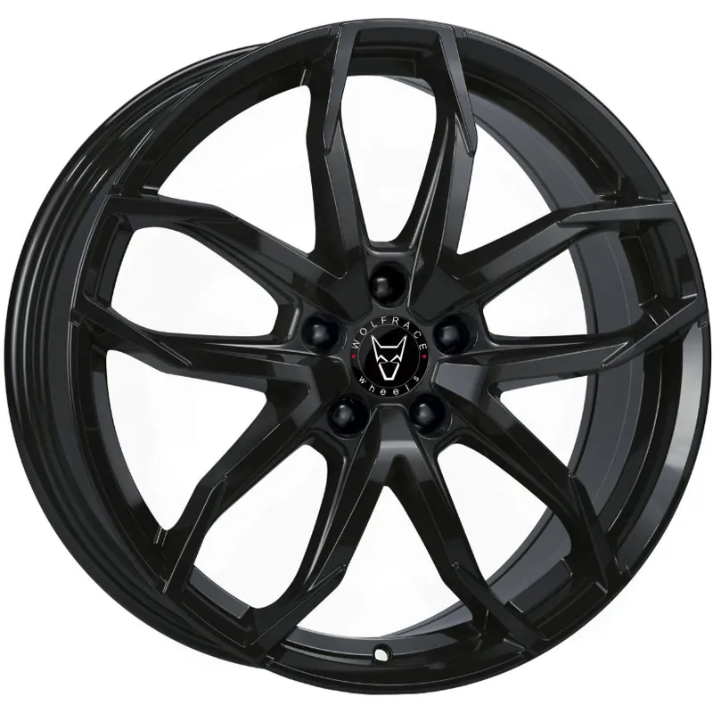 Brand New Wolfrace Eurosport TUV Lucca Alloy Wheel 19x8 ET33 5x110 Diamond Black