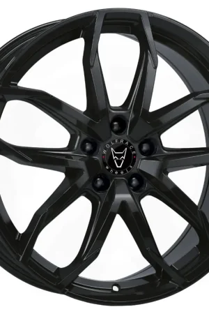 Limited Offer Wolfrace Eurosport TUV Lucca Alloy Wheel 18x8 ET45 5x108 Diamond Black