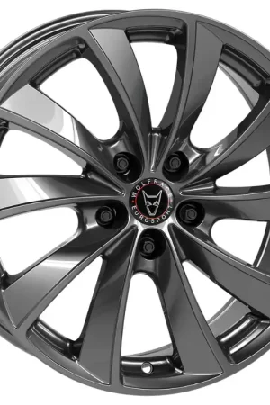 Exclusive Offer Wolfrace Eurosport TUV Lugano Alloy Wheel 19x8.5 ET32 5x114 Dark Grey