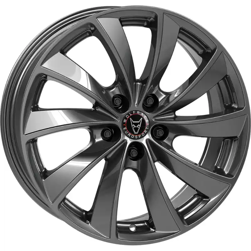 Wolfrace Eurosport TUV Lugano Alloy Wheel 21x9.5 ET37 5x114 Dark Grey Affordable