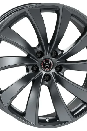 Wolfrace Eurosport TUV Lugano Alloy Wheel 21x9.5 ET40 5x120 Steel Grey Authentic
