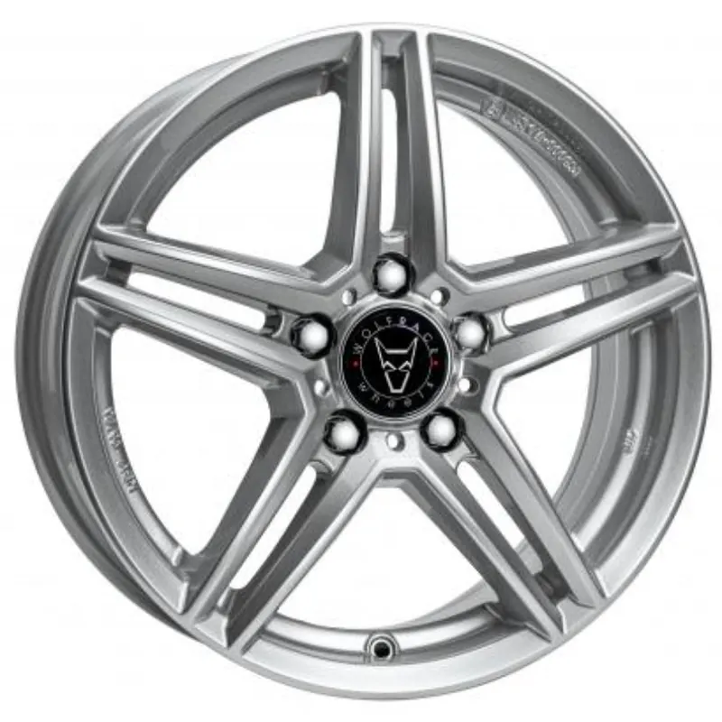 Save Now Wolfrace Eurosport TUV M10 Alloy Wheel 17x7.5 ET40 5x112 Polar Sillver