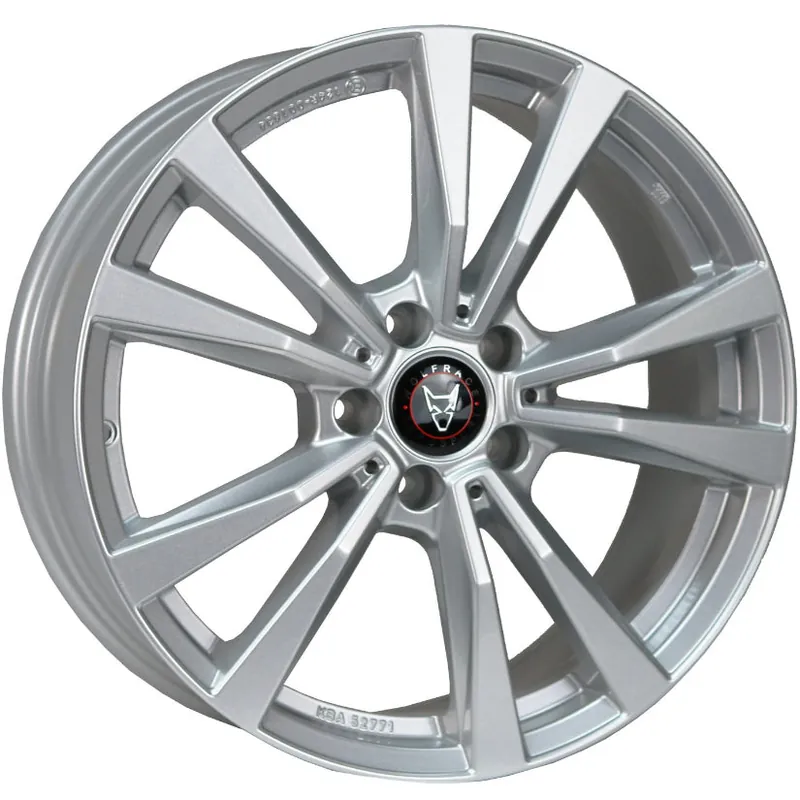 Express Delivery Wolfrace Eurosport TUV M12 Alloy Wheel 20x9 ET42 5x112 Polar Sillver 6