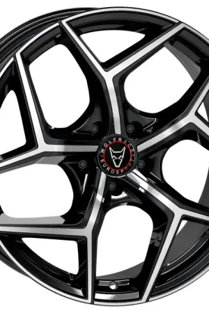 Fan Favorite Wolfrace Eurosport TUV Salento Alloy Wheel 19x8 ET45 5x108 Diamond Bla