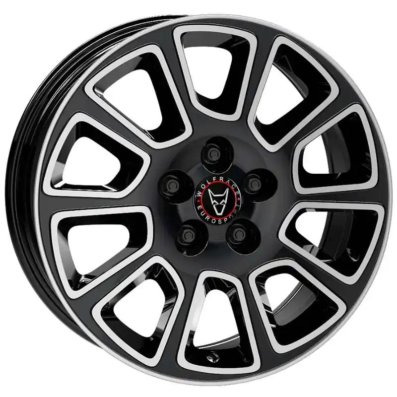 Best Choice Wolfrace Eurosport TUV Transporter 2 Alloy Wheel 16x6.5 ET60 5x160 Dia