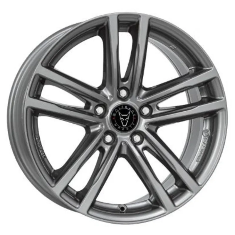 Wolfrace Eurosport TUV X10 Alloy Wheel 18x7 ET45 5x112 Metal Grey 57.1 Direct From Manufacturer