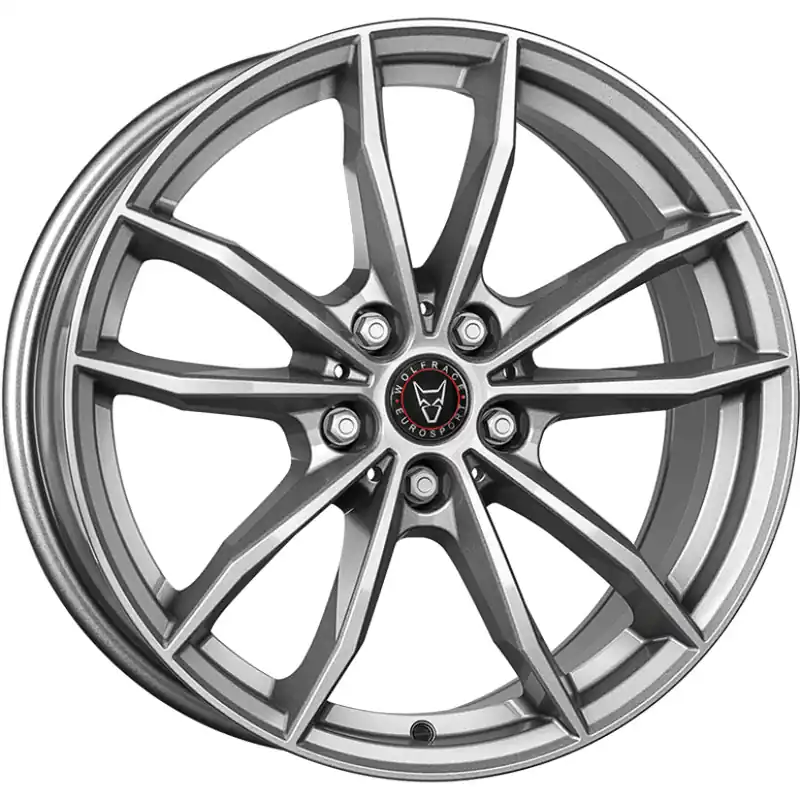 Brand New Wolfrace Eurosport TUV X12 Alloy Wheel 19x8 ET30 5x112 Metal Grey 66.5