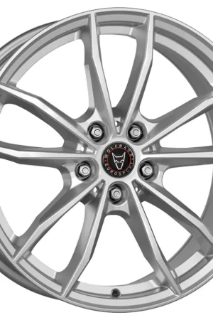 Limited Time Wolfrace Eurosport TUV X12 Alloy Wheel 20x9 ET35 5x112 Polar Sillver 6