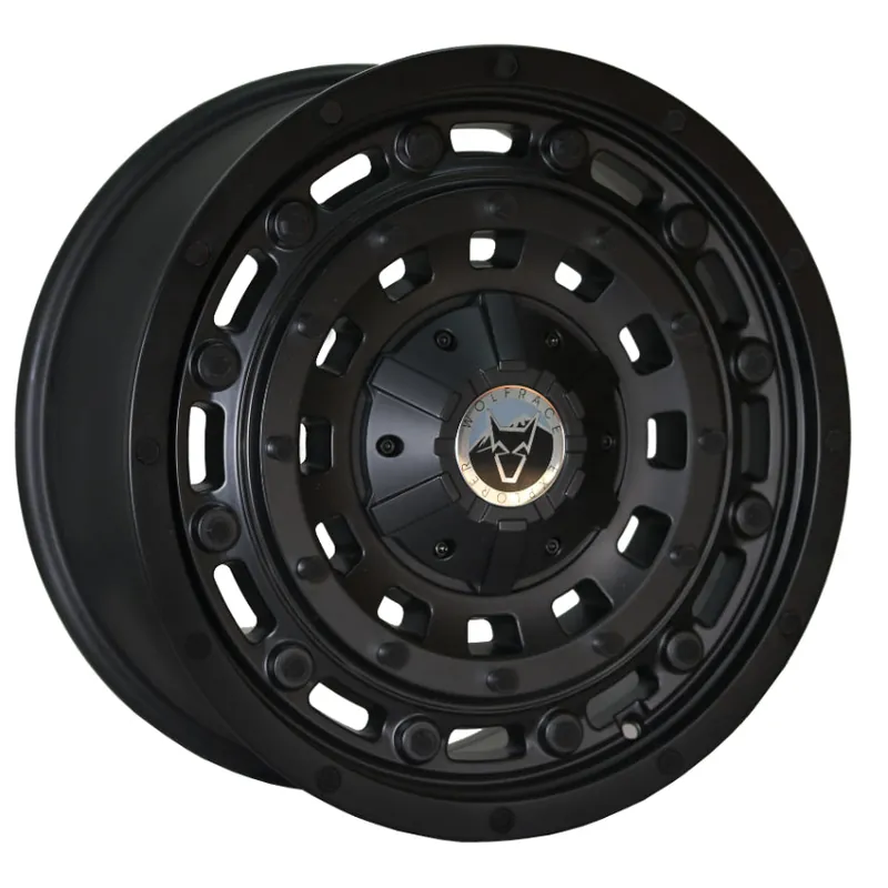 Wolfrace Explorer Overland 1400 Alloy Wheel 18x8 ET45 6x114 Matt Black Don’t Miss Out