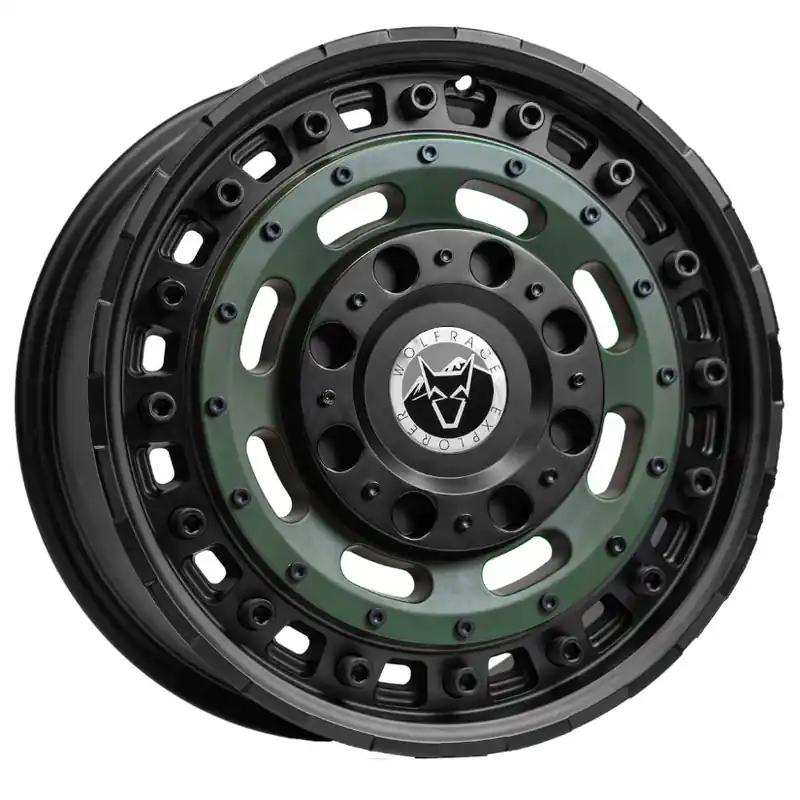 Wolfrace Explorer Slotmag Alloy Wheel 17x8 ET35 5x114 Matt Black Matt Professional Grade