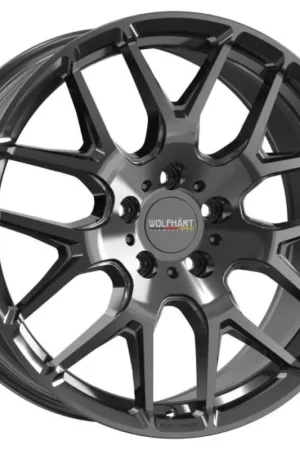 Wolfhart Flowformed Munich 3 Alloy Wheel 20x8 ET40 5x120 Gloss Black 7 Special Offer