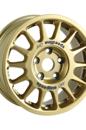 Speedline Corse Type 2118 Alloy Wheel 15x7 ET53 5x100 Gold While Supplies Last