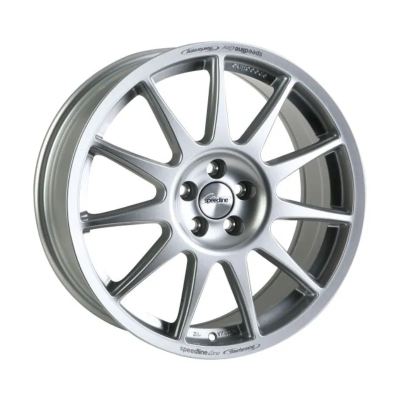 Speedline Corse 2120 Turini Alloy Wheel 18x8 ET35 5x100 Silver Warranty Included