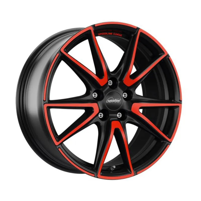 Speedline Corse SL6 Vettore Alloy Wheel 20x8.5 ET38 5x112 Matt Black R No Minimum Order