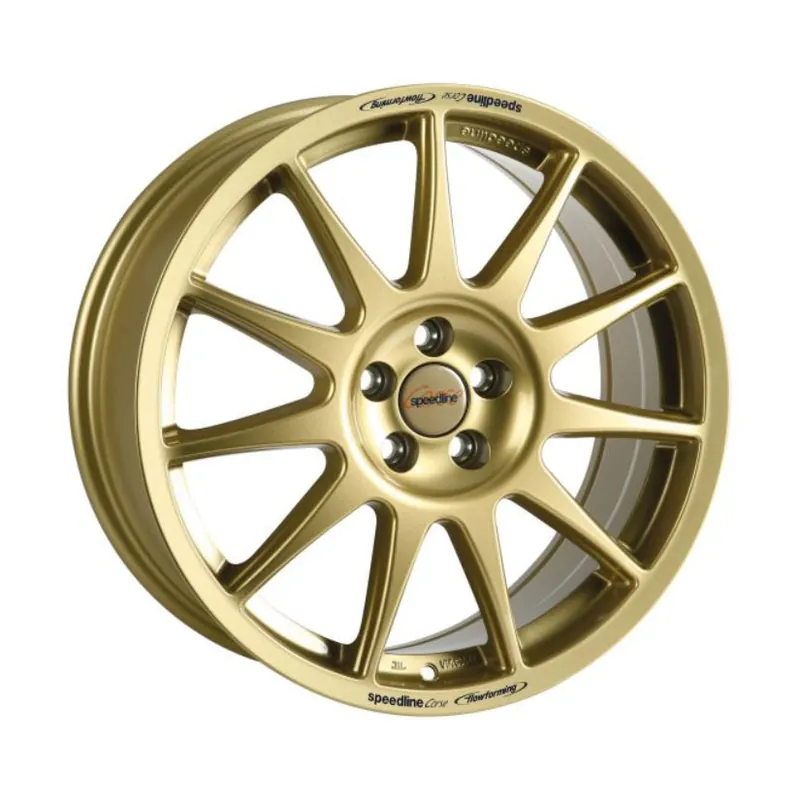 Speedline Corse 2120 Turini Alloy Wheel 18x8 ET48 5x114 Gold Next Day Delivery