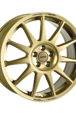 Limited Offer Speedline Corse 2120 Turini Alloy Wheel 16x7 ET35 4x98/4x100 Gold